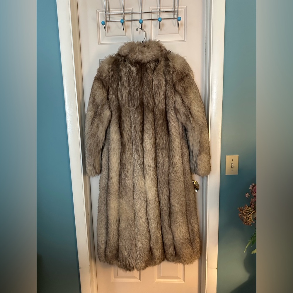Vintage Women’s Saga Fox Mink Fur Full Length coat - Picture 8 of 13